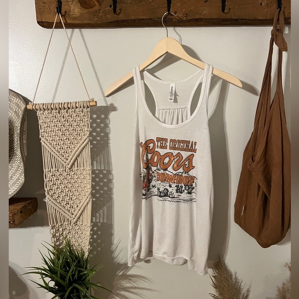 Coors cowboy tank